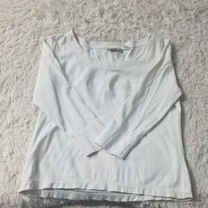 Tommy Bahama White 3/4 Sleeve Top